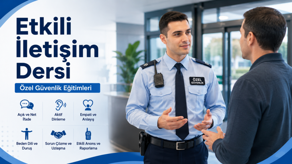Özel Güvenlik Etkili İletişim