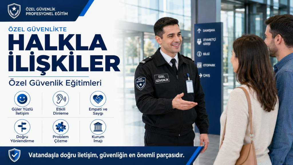 ÖZEL GÜVENLİK HALKLA İLİŞKİLER