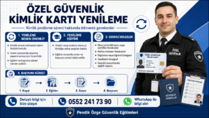 Özel Güvenlik Kimlik Kartı Yenileme