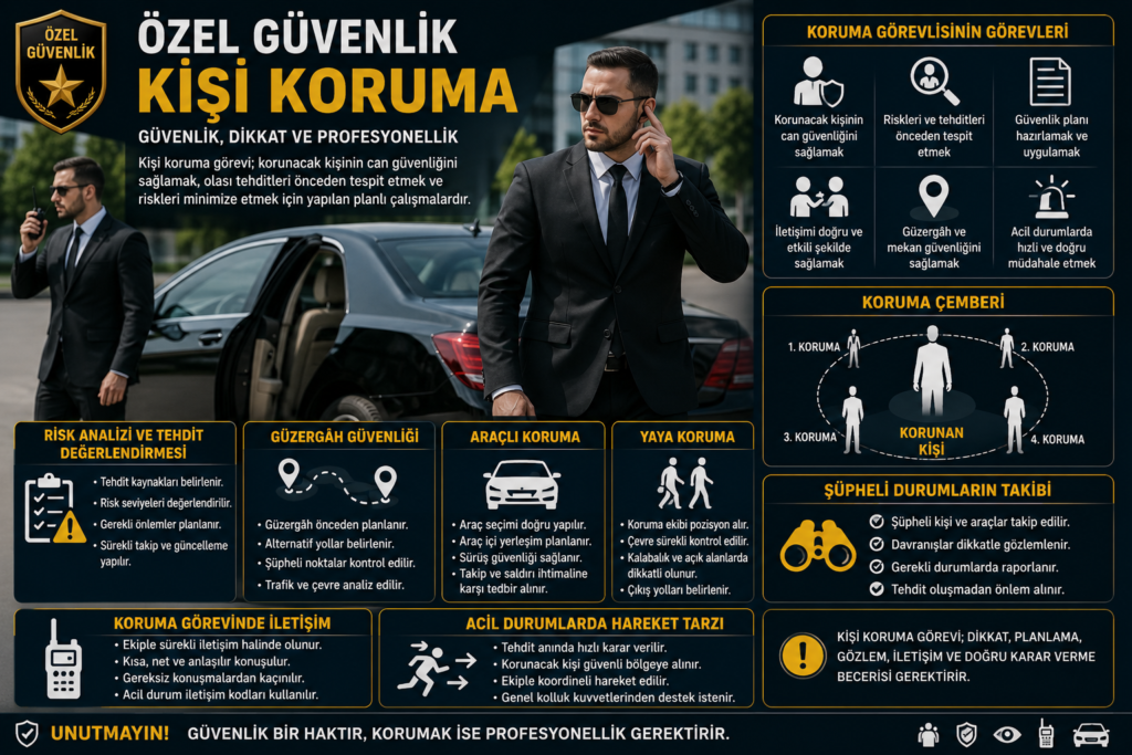 Özel Güvenlik Kişi Koruma
