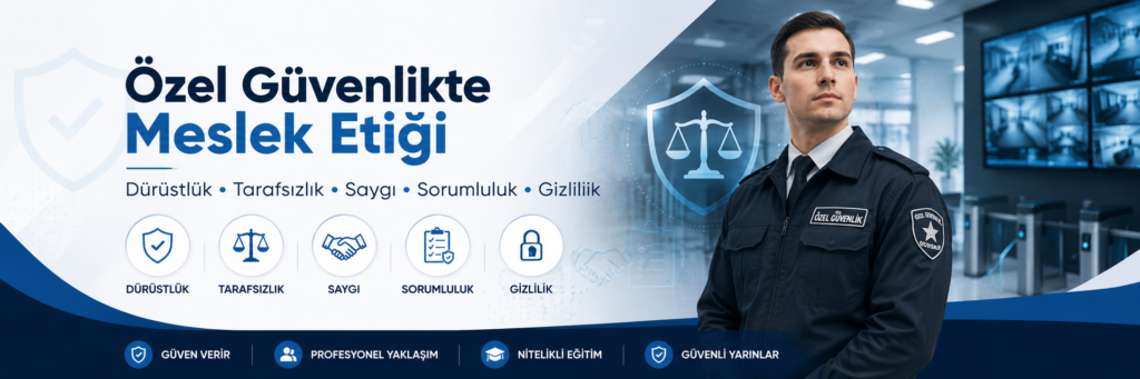 Özel Güvenlikte Meslek Etiği
