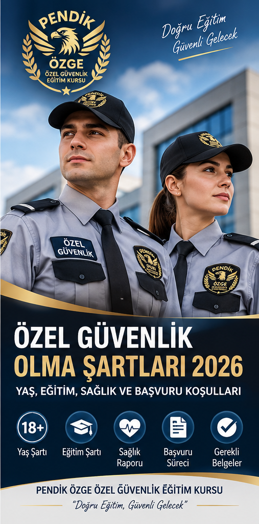 Özel güvenlik sertifikası aldıktan sonra kimlik kartı ve iş başvurusu süreci
