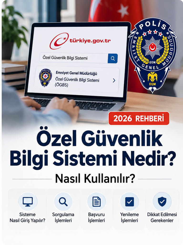 Özel Güvenlik Bilgi Sistemi 2026 rehberi